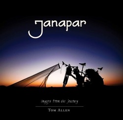 Picture of Janapar e book cover bicycle touring from Tom Allen